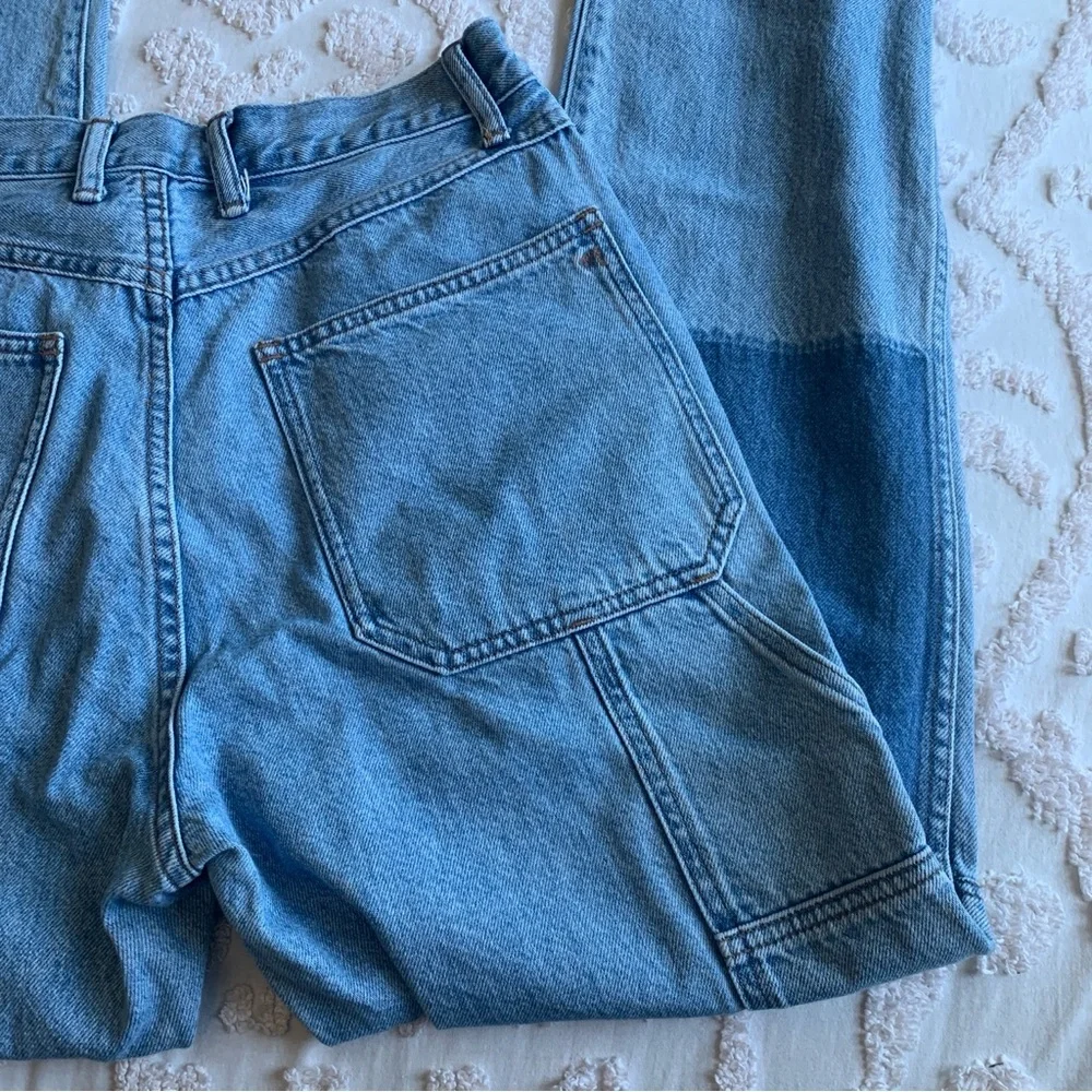 Women’s 27 MADEWELL The '90s Straight Jean Hazelfern Wash Shadow-Panel Edition